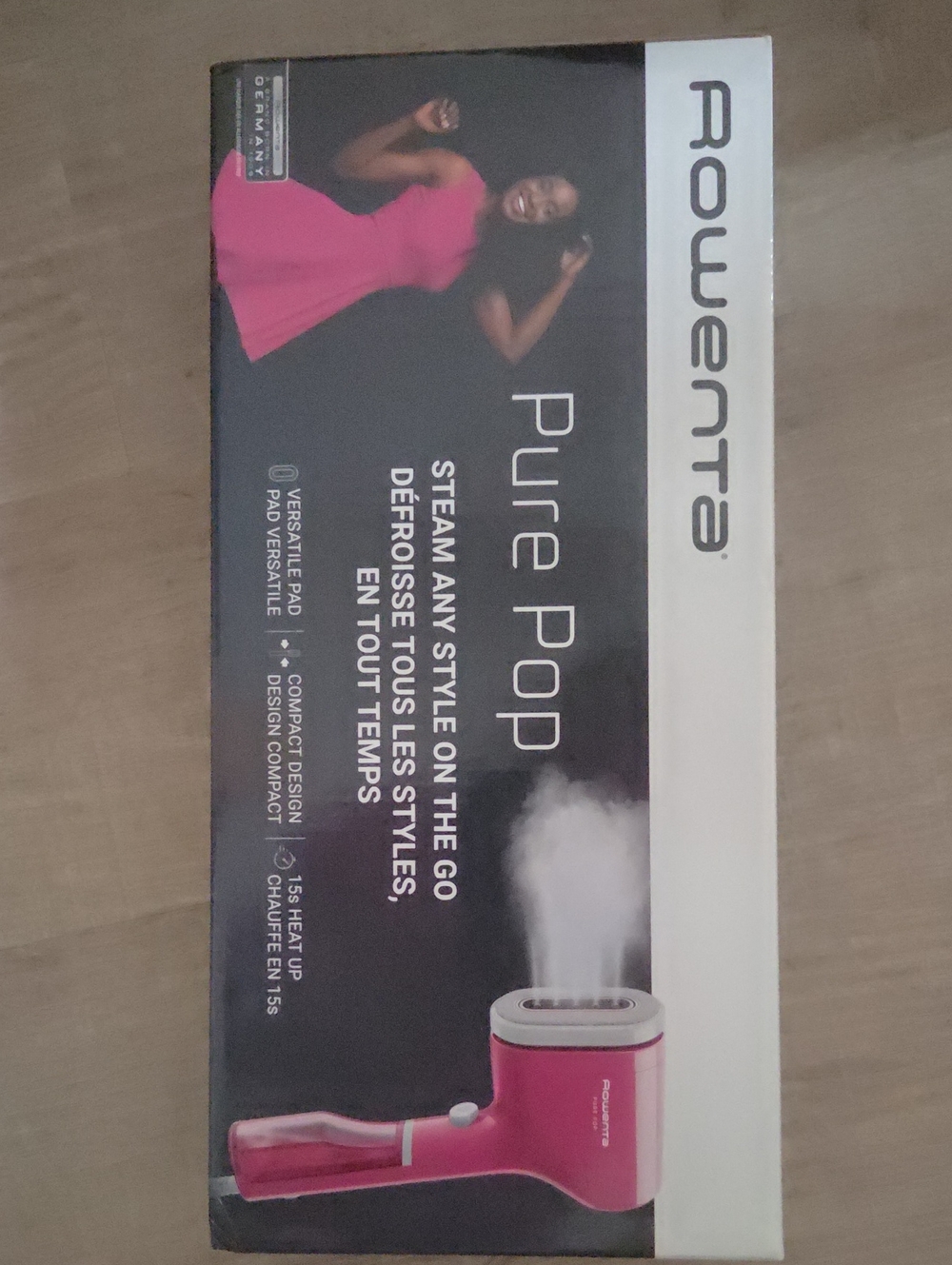 Rowen Portable Garment Steamer - Pink